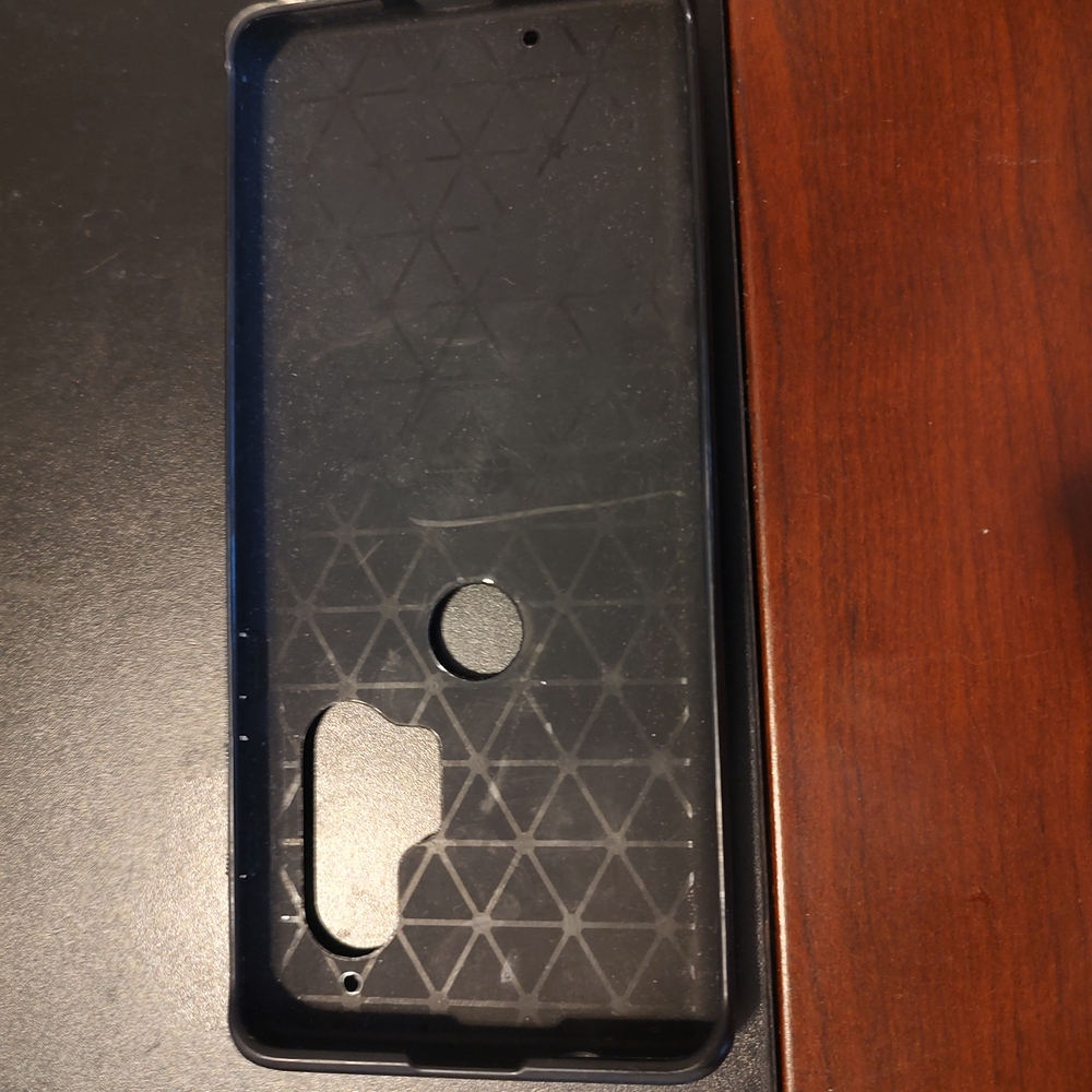 Sleek Black Geometric Phone Case